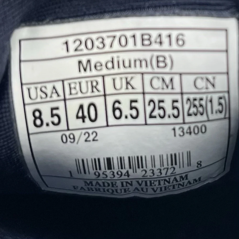 Brooks Sneakers Womens 8.5 B Glycerin‎ GTS 20 1203701B416 Blue Running Shoes